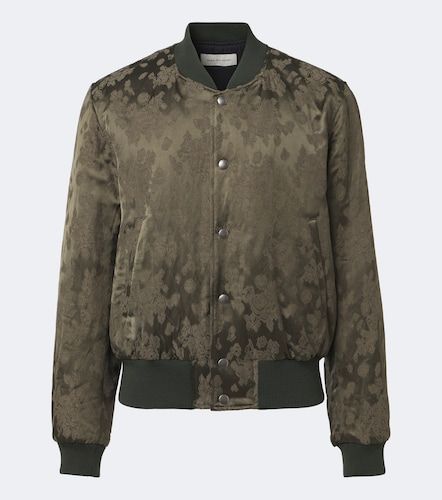 Veste bomber en jacquard à fleurs - Dries Van Noten - Modalova