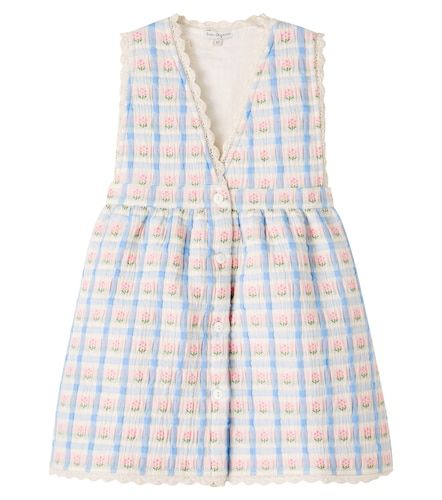 Robe Zora en coton mélangé à fleurs - Bebe Organic - Modalova