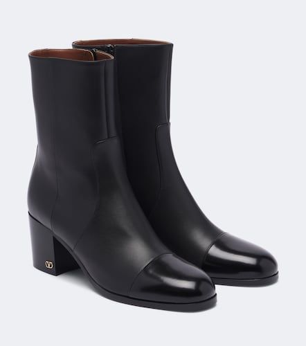 Bottines VLogo en cuir - Valentino Garavani - Modalova