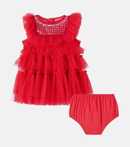Bébé – Robe Rococo et culotte bloomer en tulle à ornements - Tutu Du Monde - Modalova