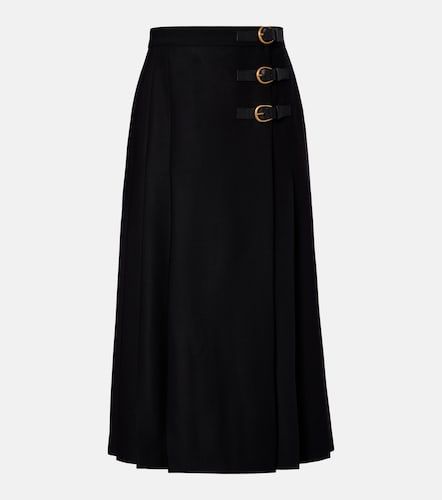 Chloé Jupe midi en laine vierge - Chloe - Modalova