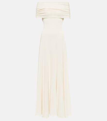 Robe longue Bridgit en crêpe - Khaite - Modalova