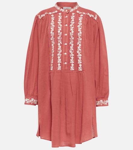 Robe Gena brodée en coton - Marant Etoile - Modalova