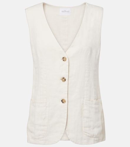 Velvet Gilet Aie en lin - Velvet - Modalova