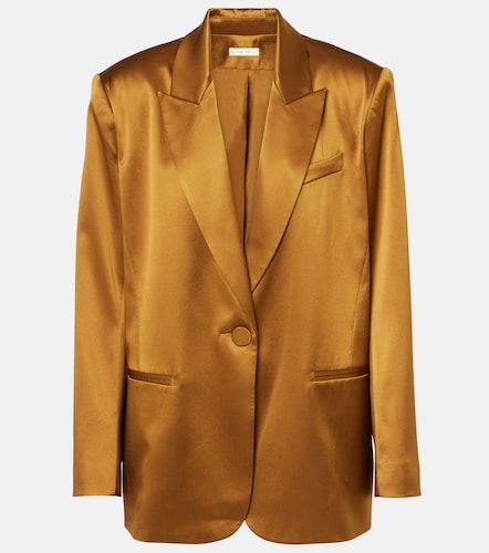 Blazer oversize en satin de soie - The Sei - Modalova
