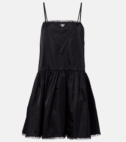 Prada Robe en Re-Nylon et dentelle - Prada - Modalova