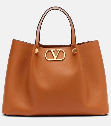 Cabas VLogo Medium en cuir - Valentino Garavani - Modalova