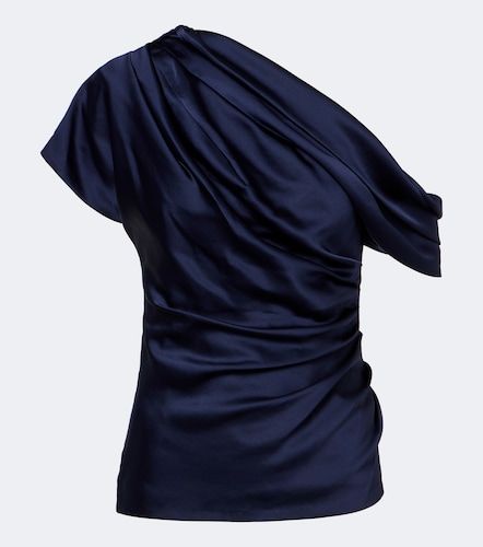 Top asymétrique Phoebe en satin - Simkhai - Modalova