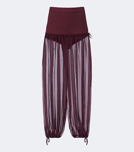 Pantalon ample semi-transparent - Nensi Dojaka - Modalova