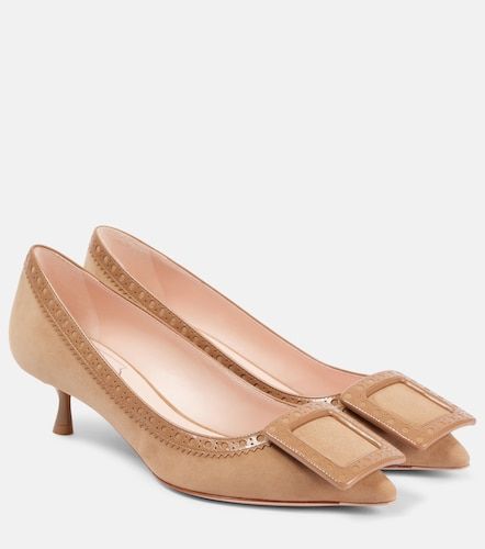 Escarpins Viv’ In The City 45 en daim - Roger Vivier - Modalova