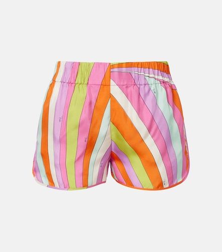 Pucci Short Iride en twill de soie - Pucci - Modalova