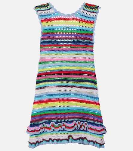 Ganni Robe à rayures - Ganni - Modalova