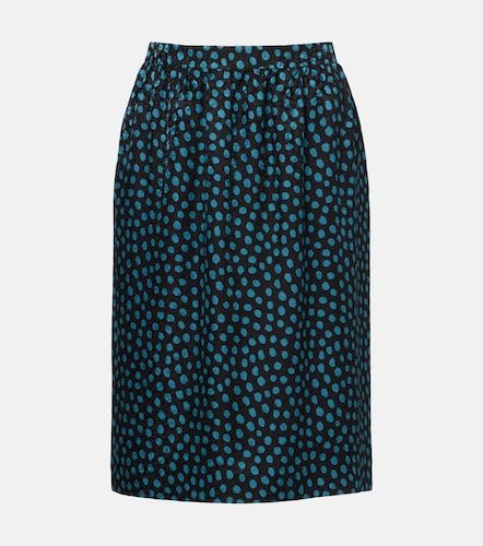 Chloé Jupe crayon en jacquard de soie à pois - Chloe - Modalova