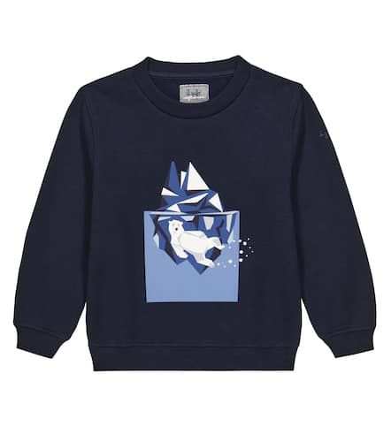 Sweat-shirt imprimé en coton - Il Gufo - Modalova