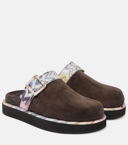 Missoni Mules Zigzag en daim - Missoni - Modalova