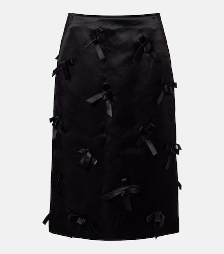 Jil Sander Jupe midi en satin - Jil Sander - Modalova