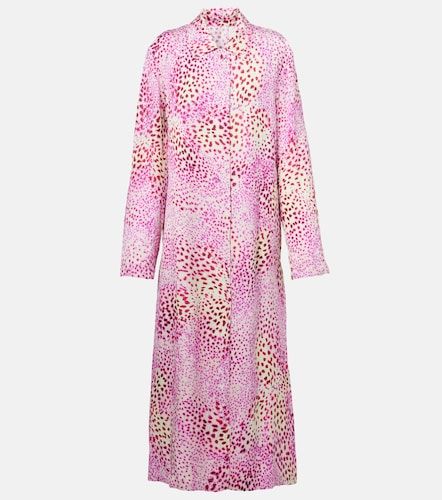 Manteau imprimé en jacquard - Dries Van Noten - Modalova