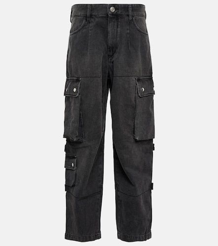 Pantalon cargo Elore en jean - Isabel Marant - Modalova