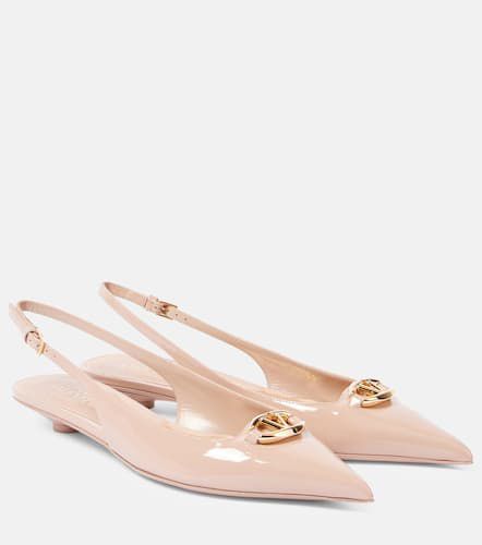 Ballerines VLogo Bold en cuir verni - Valentino Garavani - Modalova