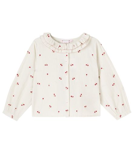 Blouse Jaffa brodée en coton - Bonpoint - Modalova