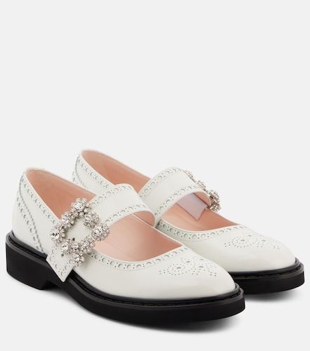 Chaussures plates Viv’ Rangers en cuir - Roger Vivier - Modalova