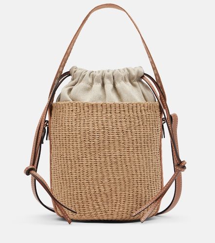 Chloé Sac seau Woody Small en raphia - Chloe - Modalova