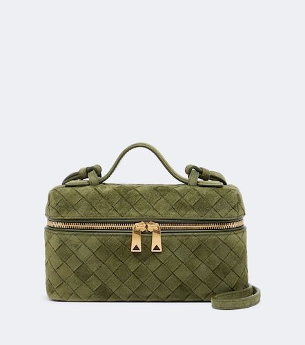 Sac vanity Bang Bang en daim Intrecciato - Bottega Veneta - Modalova