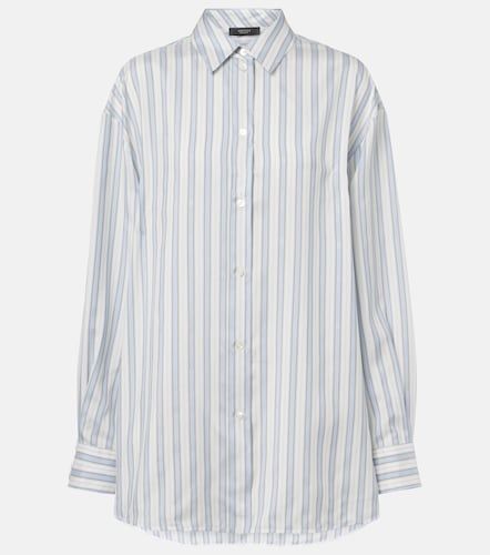 Gucci Chemise en soie à rayures - Gucci - Modalova