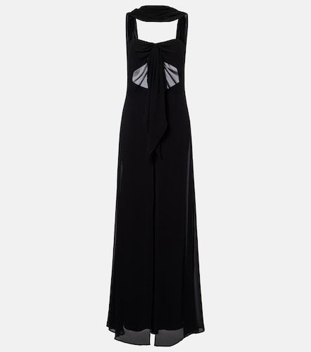 Robe longue Reverse en soie - Christopher Esber - Modalova