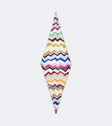 Foulard Zigzag en sergé de soie - Missoni - Modalova