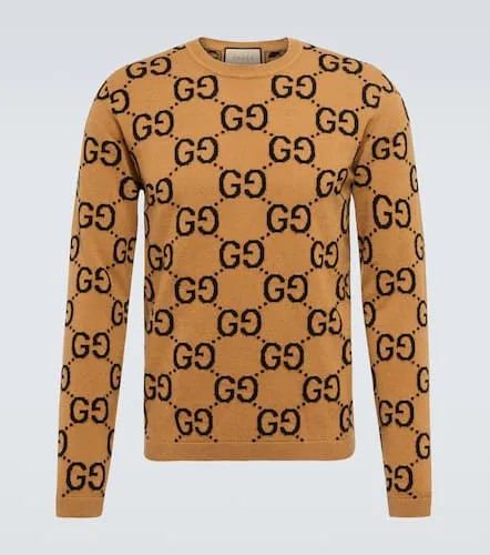 Gucci Pull GG en jacquard de laine - Gucci - Modalova