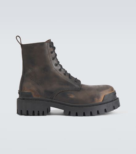 Balenciaga Bottes Strike en cuir - Balenciaga - Modalova