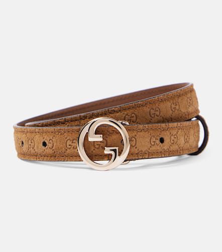 Ceinture Blondie en daim - Gucci - Modalova