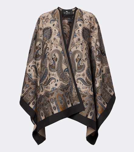 Châle en laine mélangée à motif cachemire - Etro - Modalova