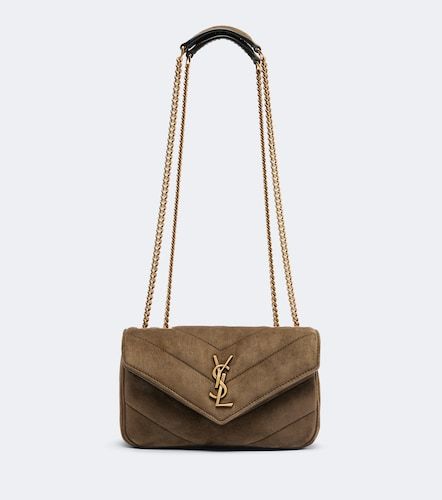 Sac Loulou Mini en daim - Saint Laurent - Modalova