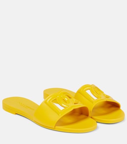 Mules DG en caoutchouc - Dolce&Gabbana - Modalova