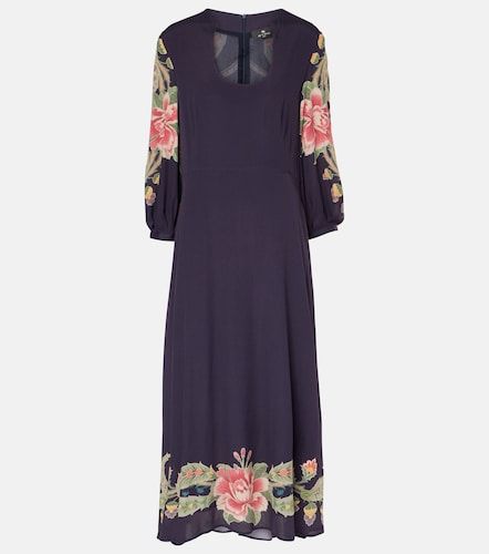 Etro Robe longue à imprimé floral - Etro - Modalova