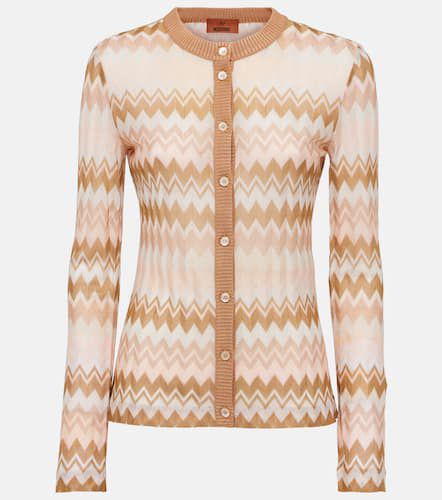 Cardigan Zig Zag métallisé - Missoni - Modalova