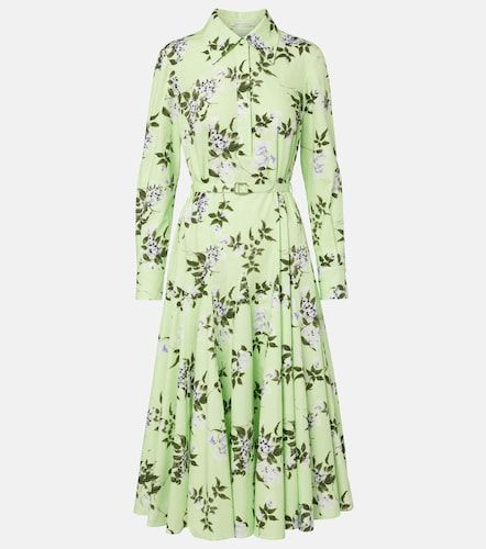 Robe chemise Marione en coton à fleurs - Emilia Wickstead - Modalova