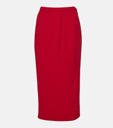 Jupe crayon re/edit à taille haute en laine vierge - Mugler - Modalova