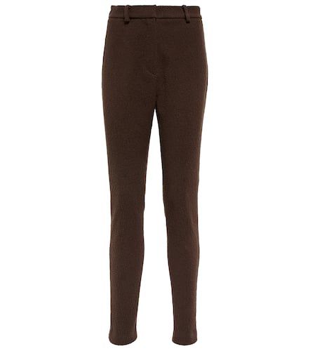 Pantalon skinny à taille haute en coton - Magda Butrym - Modalova