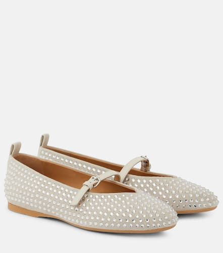 Ballerines en daim  ornements - JW Anderson - Modalova