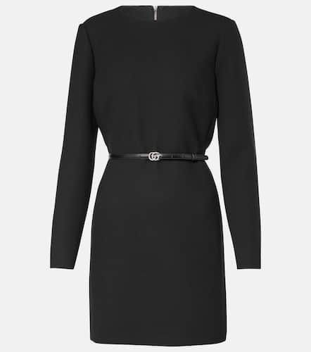 Gucci Robe en crêpe de laine - Gucci - Modalova