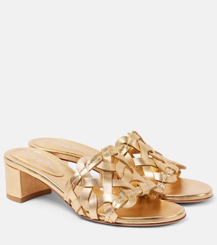 Mules Amalfi 45 en cuir - Gianvito Rossi - Modalova