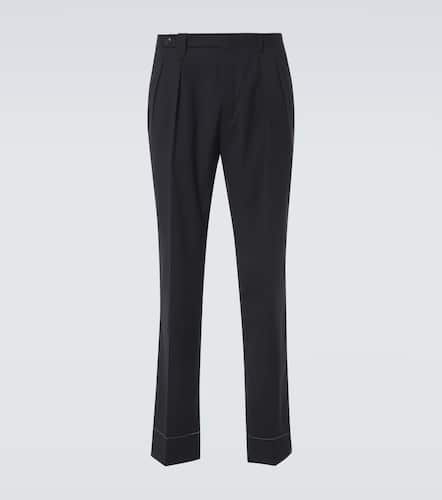 Brioni Pantalon droit Elba en laine - Brioni - Modalova