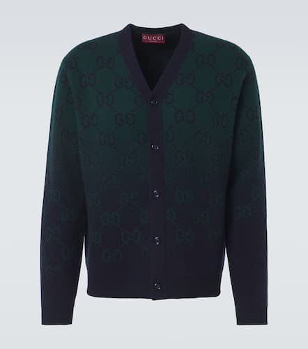 Cardigan GG en jacquard de laine - Gucci - Modalova