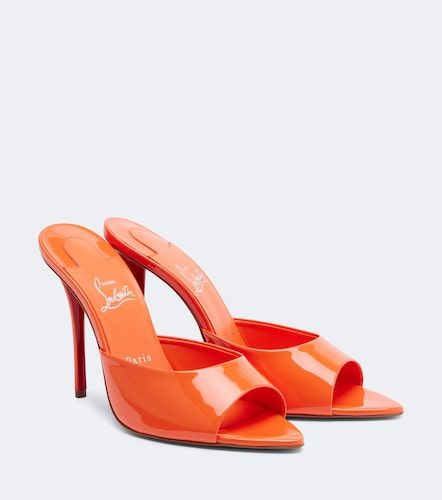 Mules Miss Z en cuir verni - Christian Louboutin - Modalova