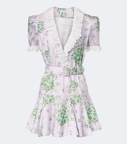 Robe en sergé de soie à fleurs - Rodarte - Modalova
