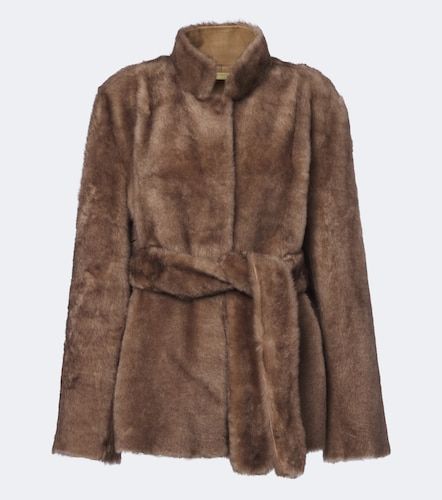 Veste Elsa en shearling - Nour Hammour - Modalova