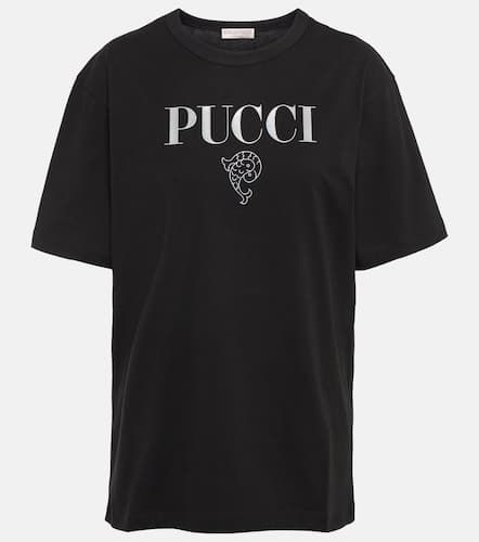 Pucci T-shirt en coton à logo - Pucci - Modalova